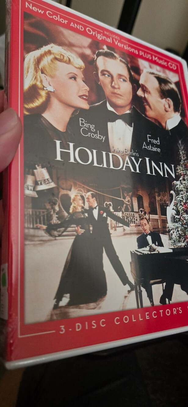 Brand New Sealed Universal Holiday Inn 3-Disc Collector's Set DVD Bing Crosby Fr